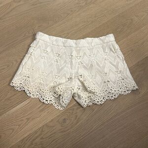 NWT Maje White Lace Shorts Size 36 / 4
